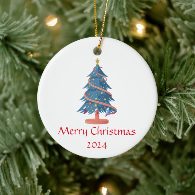 Personalised christmas ornament custom christmas o (Tree)