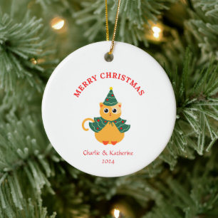 Personalised christmas ornament custom christmas o