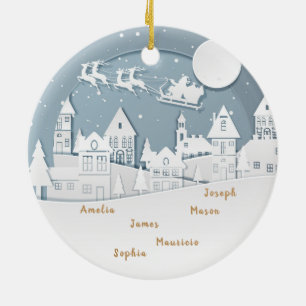 Personalised Christmas Ornament – Family Keepsake