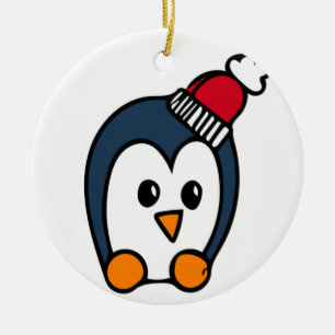 Personalised Christmas Ornament - Penguin