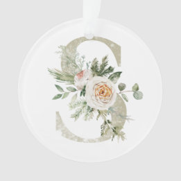 Personalised Christmas ornament with your initials