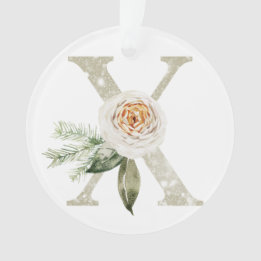 Personalised Christmas ornament with your initials