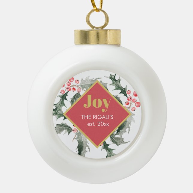 Personalised Christmas Ornaments (Front)