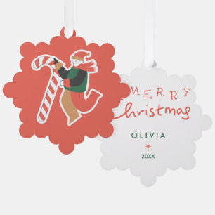 Personalised Christmas Ornaments – Cute Holiday 