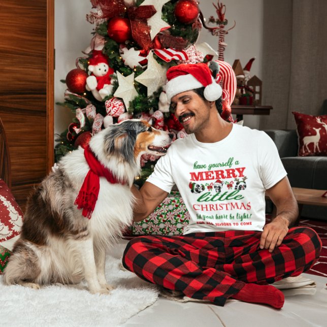 Personalised Christmas Pandas T-Shirt (Creator Uploaded)