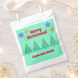 Personalised Christmas Party -Giveaways Favour Bag