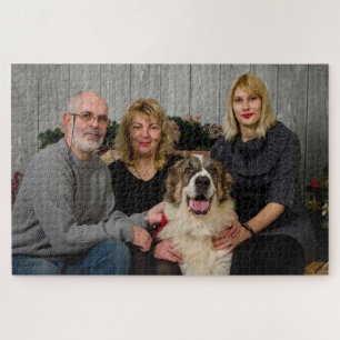 Personalised Christmas Photo 1014 Piece Puzzle 