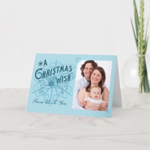 Personalised Christmas Photo Greeting Card