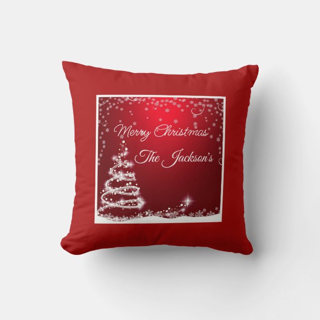 Personalised Christmas pillow (Front)