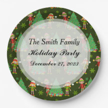 Personalised Christmas Plates