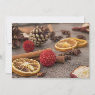 Personalised Christmas Potpourri Card