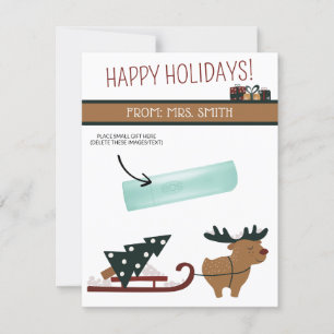 Personalised Christmas, Small Gift, Gifting Cards