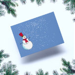 Personalised Christmas Snowman Envelope<br><div class="desc">Perfect for sending Christmas cards and party invitations these cute snowman envelopes will bring a smile to all who receive them.</div>