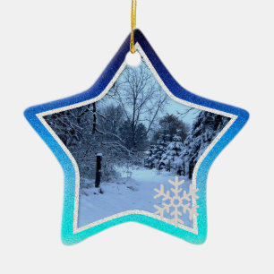 Personalised Christmas Star Ornament