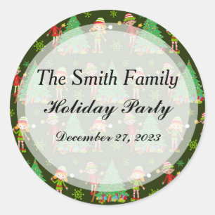 Personalised Christmas Sticker