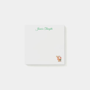 Personalised Christmas theme Post-it Notes