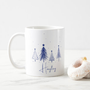 Personalised Christmas Tree  Coffee Mug