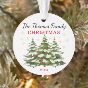 Personalised Christmas Tree Ornament