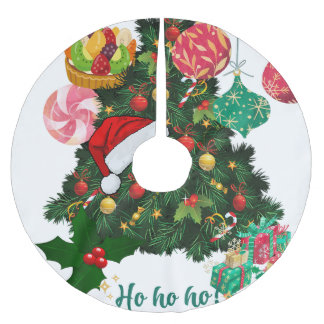 Personalised Christmas Tree Skirt | Cosy Holiday 
