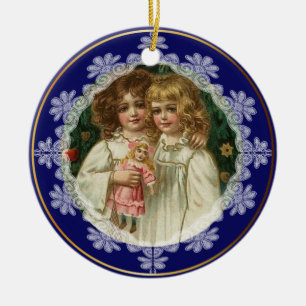 Personalised Christmas Vintage ornament