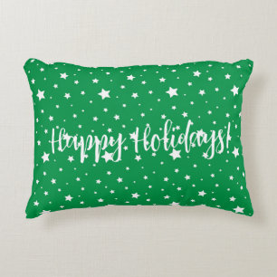 Personalised Christmas Wishes Accent Pillow