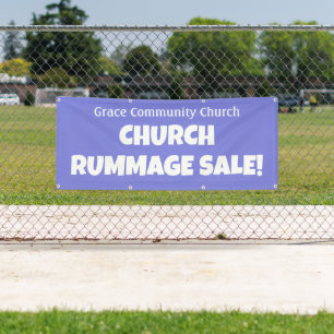Personalised Church Rummage Sale! Banner