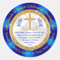 Personalised, Church Stickers, Favours, Envelopes