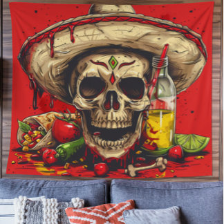 Personalised Cinco de Mayo Tapestry