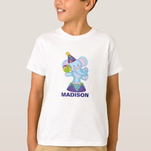 Personalised Circus Elephant T Shirt