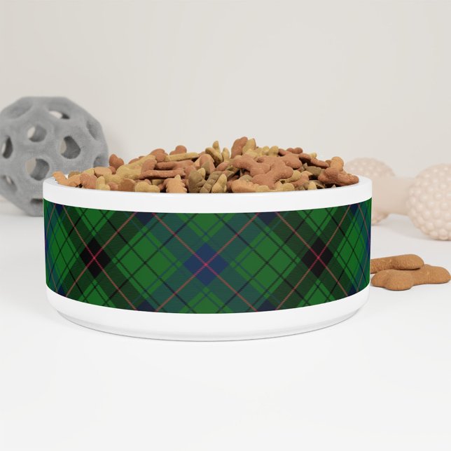 Personalised Clan Davidson Tartan Plaid Pattern Bowl (Creator Uploaded)