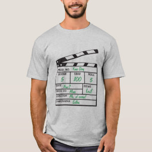 Personalised Clapboard T-Shirt