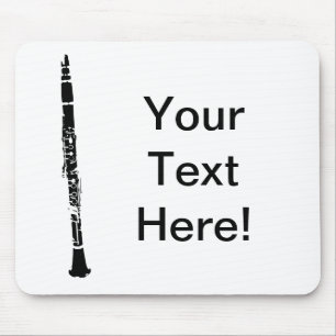 Personalised Clarinet Mouse Pad