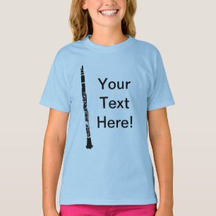 Personalised Clarinet T-Shirt