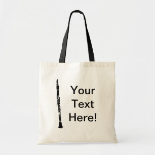 Personalised Clarinet Tote Bag