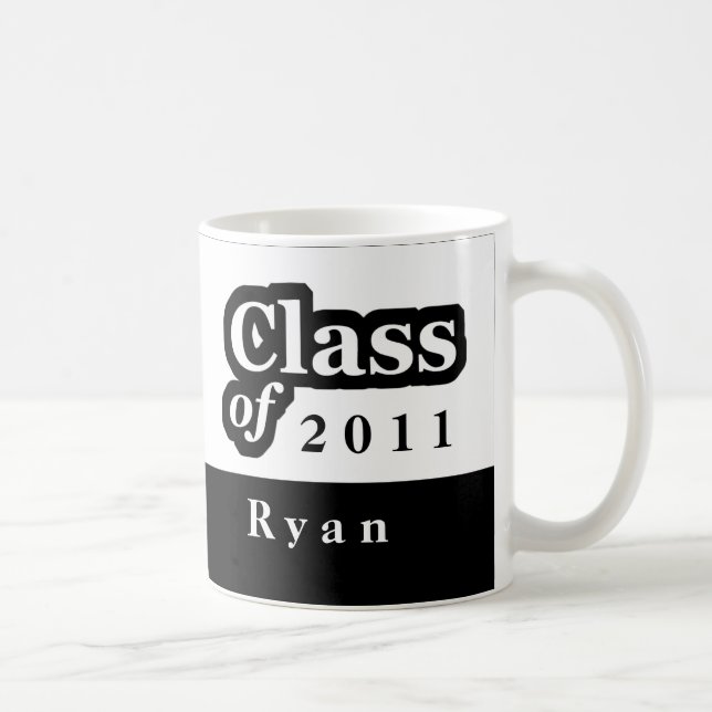 Personalised Class of 2011 Mugs (Right)