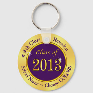 Personalised, Class of 2013, Class Reunion Favours Key Ring