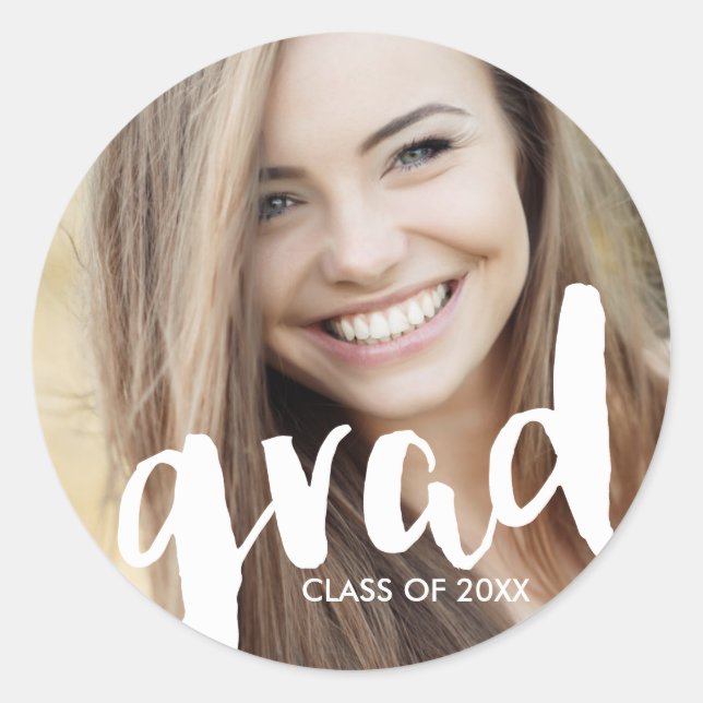 Personalised Class of 2016 Grad Envelope Seal (Front)