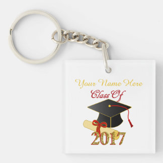 Personalised Class of 2017 Double-Sided Keychain
