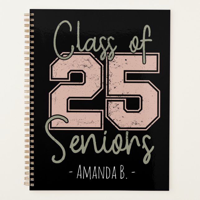 Personalised Class of 2025 Planner (Front)
