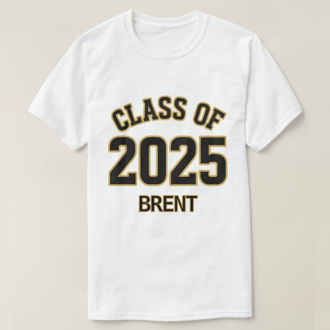 Personalised Class of 2025 T-Shirt (Design Front)