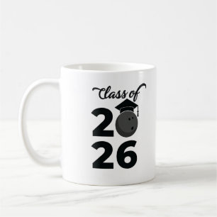 Personalised Class of 2026 Bowling Photo Coffee Mug