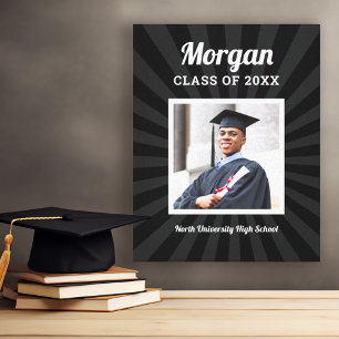 Personalised Class of 2026 Graduate Photo Canvas Print