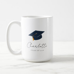 Personalised Class of 2026 Graduation Icon Coffee Mug