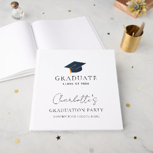 Personalised Class of 2026 Graduation Icon Guest Book