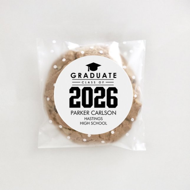 Personalised Class of 2026 Graduation Sticker (Creator Uploaded)