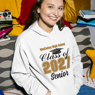 Personalised Class of 2027 High School Senior Hoodie