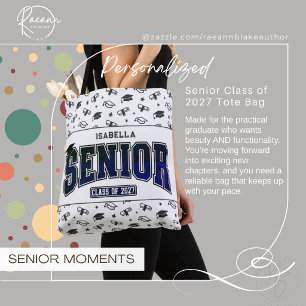 Personalised Class of 2027 Tote Bag