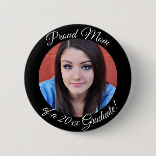 Personalised Class of 20xx Graduation Photo Button