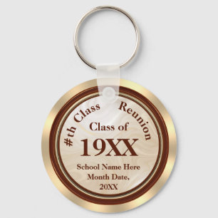 Personalised Class of Graduation, Reunion Gifts Key Ring