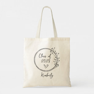 Personalised Class of Graduation Tote Bag